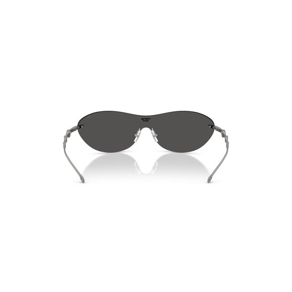 New DIESEL Grey Rimless Round DL1006 113/87 Sunglasses Women - Picture 5 of 6